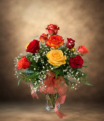 Autumn Rose Assortment